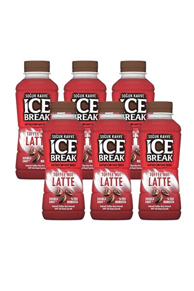 İce Break Toffee Nut Latte 375 ml 6 lı