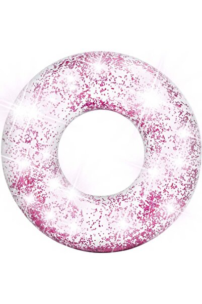 Intex Colac mare gonflabil pentru inot Glitter 119 cm sclipici Pink