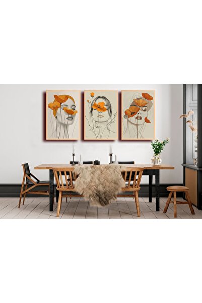 Vivense YİNE SEN TABLO SETİ, 50X70