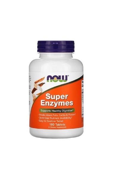 Now Foods Super Enzymes 180 tablete -