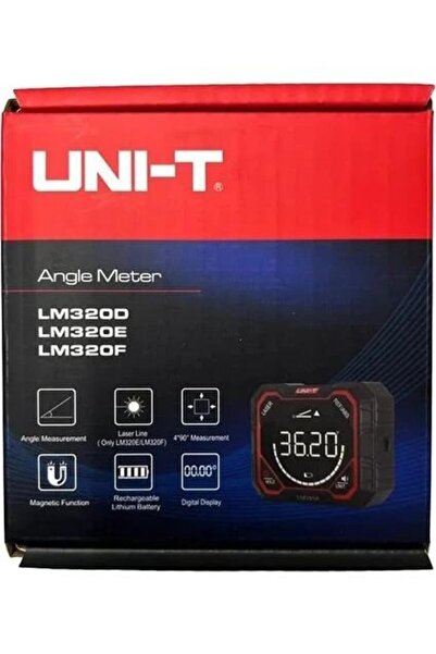 Genel Markalar UNİ-T LM320E Yüksek Hassasiyetli Açı Ölçer