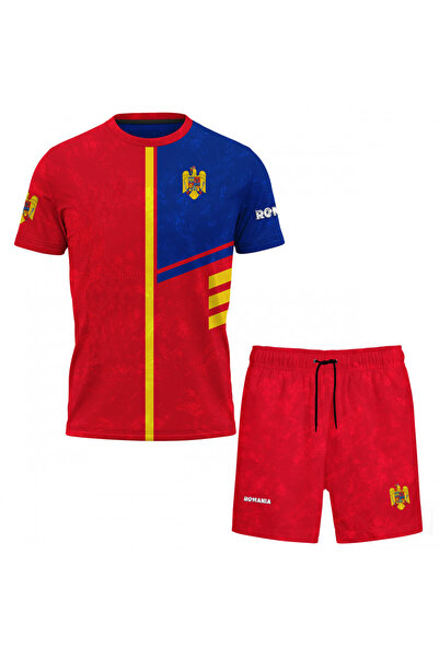 OEM Men's T-shirt and shorts set Romania P039