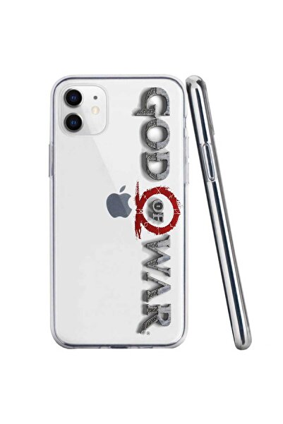 OEM Θήκη συμβατή με Apple iPhone 11, διαφανής σιλικόνης, με σχέδιο God Of War