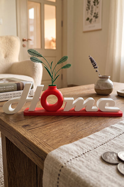 KLYNTO Dekoratif Modern Home Masaüstü Süsü - Çiçekli Minimalist Konsol ve TV ...