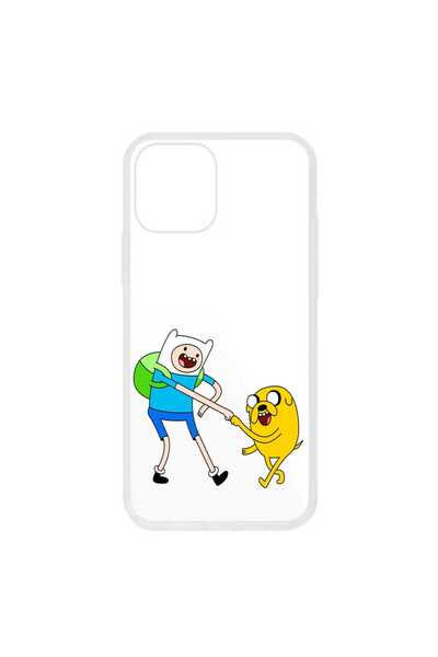 OEM Husa compatibila cu Apple iPhone 12 Pro Max Silicon Model Adventure Time ...