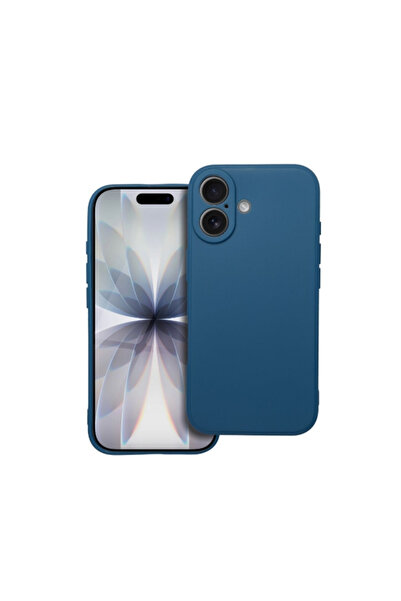 OEM Matt Case Blue Compatible For iPhone 17