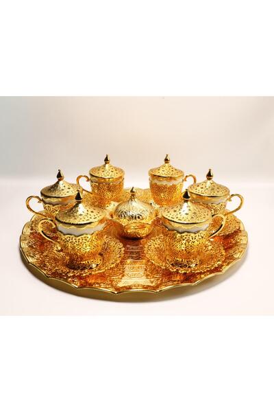 ay çerçeve 6 piece coffee set