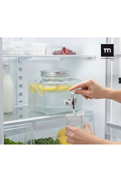 La Mediterranea Recipient bauturi cu robinet 3.5L Slim -