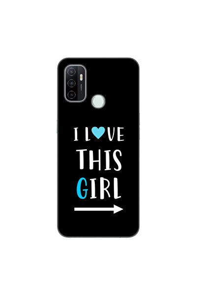 OEM Husa compatibila cu Oppo A53 Silicon Gel Tpu Model Cupluri I love This Girl