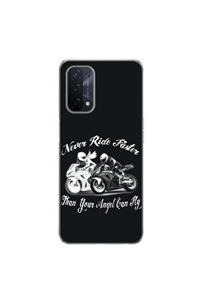 OEM Husa compatibila cu Oppo A54 5G, A74 5G Silicon Gel Tpu Model Never Ride ...