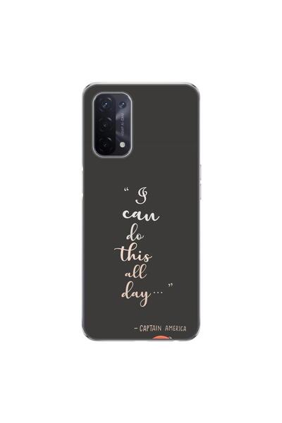 OEM Husa compatibila cu Oppo A54 5G, A74 5G Silicon Gel Tpu Model Mesaj I Can...