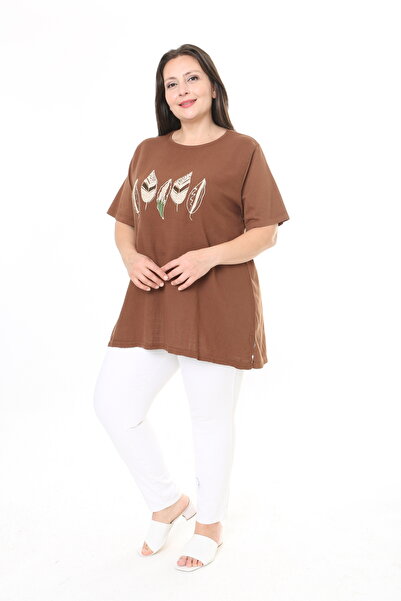 XL Modam Women's Hand-Embroidered Large Size Tunic