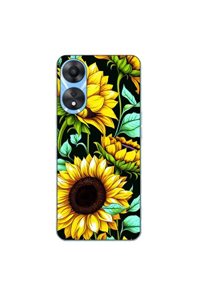 OEM Husa compatibila cu Oppo A78 5G (CPH2483) Silicon Gel Tpu Model Floarea S...