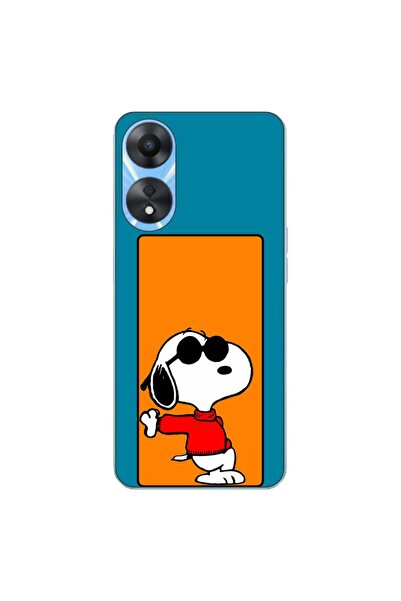 OEM Case compatible with Oppo A78 5G (CPH2483) Silicone Gel Tpu Model Snoopy