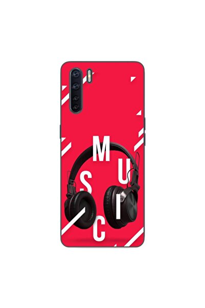 OEM Husa compatibila cu Oppo A91 Silicon Gel Tpu Model Music Headphones
