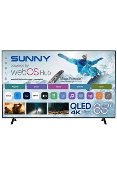 Sunny TV SN65QUMLN-W02M 65" QLED ULTRA HD 4K WEBOS TV