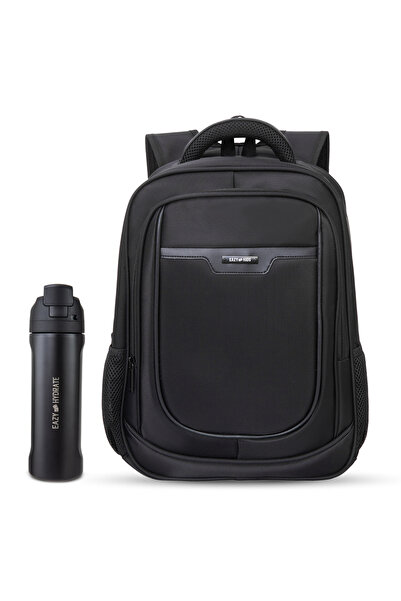 Eazy Kids 16” Backpack with laptop sleeve w/ Stainless Steel Water Bottle 710...