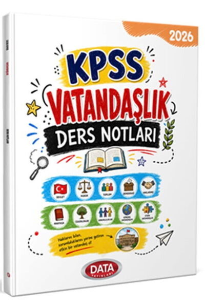 Data Yayınları 2026 KPSS Vatandaşlık Ders Notları