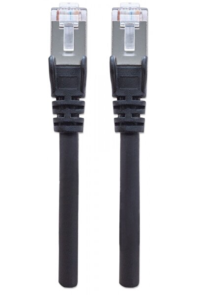 Intellinet Cablu patch Cat6A CU S/FTP LSZH 1.00m negru
