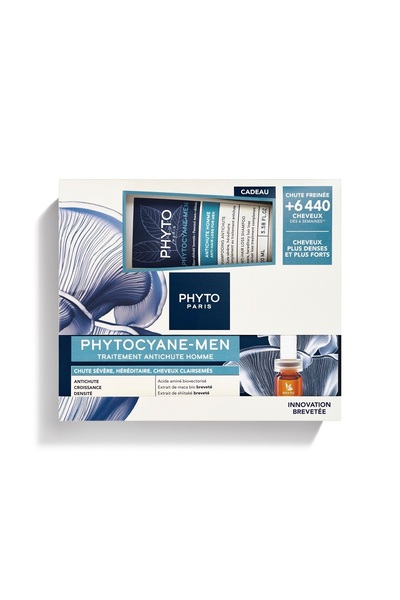 Phyto Προσφορά: Αμπούλες μαλλιών Phytocyane-men για την τριχόπτωση, με δωρεάν...