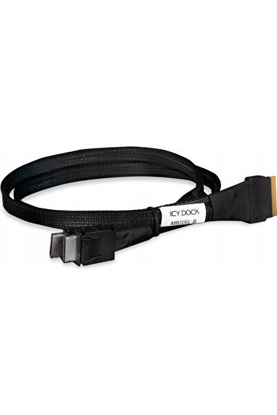 Icy Dock Cablu IcyDock SlimSAS 8i la 2 x OCulink 4i, PCIe 4.0