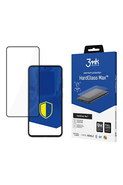 3MK HardGlass Max - Sticlă securizată pentru Samsung Galaxy S25 / S24 (Negru)