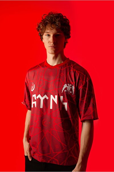 go gang own Tunç Milli Takım Dünya Kupası Özel Koleksiyon V Yaka Forma T-shirt
