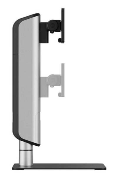 EQUIP Suport de masă 17"-49"/1TFT 360° Robust/Freist. 18 kg argint