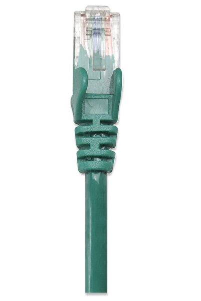 Intellinet Cablu patch RJ45 U/UTP Cat5e 10m cu protecție la îndoire verde