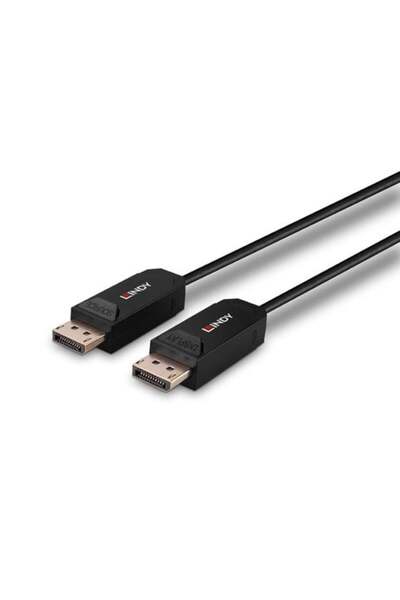 LİNDY Cablu DisplayPort 2.0 Hibrid cu Fibră Optică UHBR10 30m
