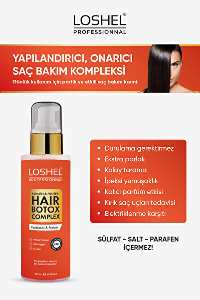 LOSHEL Collagen Saç Bakım Kremi 200ml Leav-in