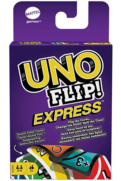 Mattel Games Uno Flip! Express