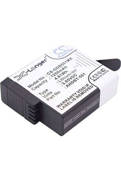 Cameron Sino Acumulator Baterie Tip Ahdbt-501 Pentru Gopro Hero 5 6 7 Black /...