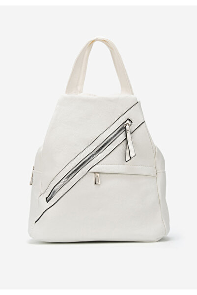 B T Shoes Rucsac dama Vicensa alb