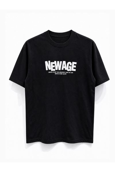ONE Men's Graphic Print T-Shirt – Relaxed Fit Crew Neck Tee for Casual Wear
