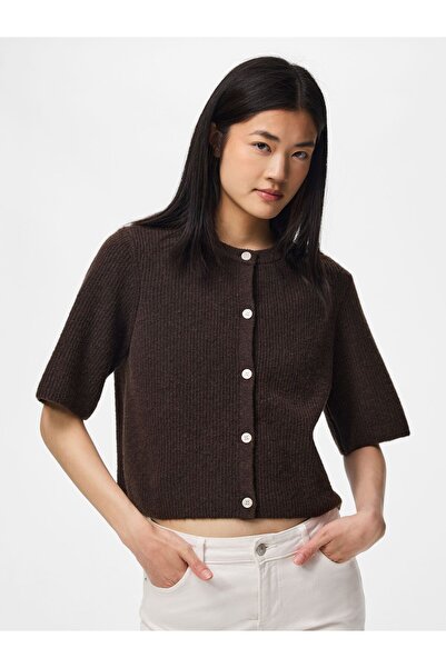 PIECES Cardigan tricotat PCSILLY cu mânecă scurtă