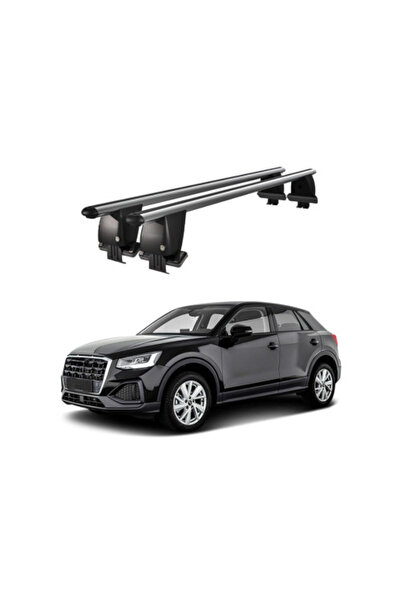 OEM Aluminum car trunk crossbars compatible with smooth roof Audi Q2 GA 2016-...