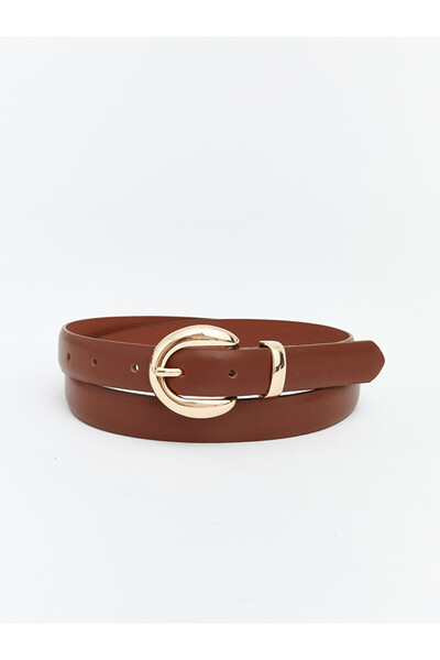 LC Waikiki Leather-Look Women's Belt from Uzg Store for Style Enthusiasts