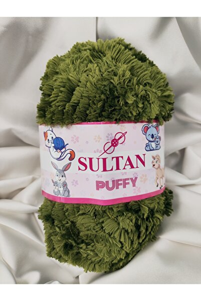 Sultan Puffy Khaki pređa za ručno pletenje 100gr. 100m. (1 komad) - Boja: 1215