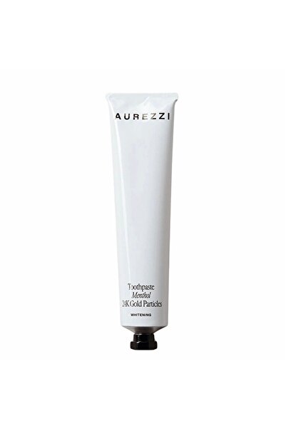 Aurezzi Mentol Aromalı 24 Ayar Altın Parçacıklı Beyazlatıcı Diş Macunu 75 ml ...