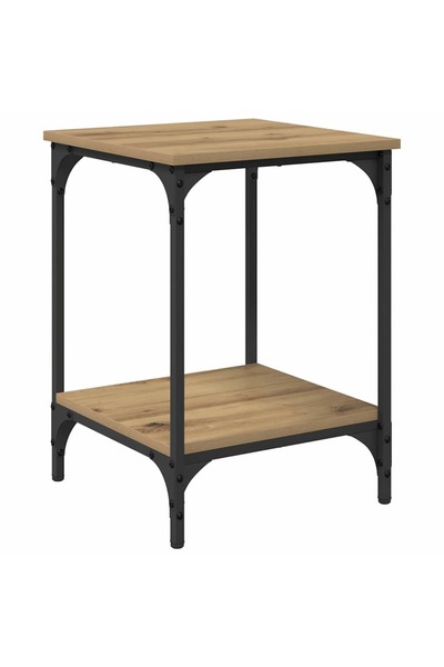 vidaxl Masă de cafea Stejar Artizanal 40 x 40 x 55 cm Lemn compozit