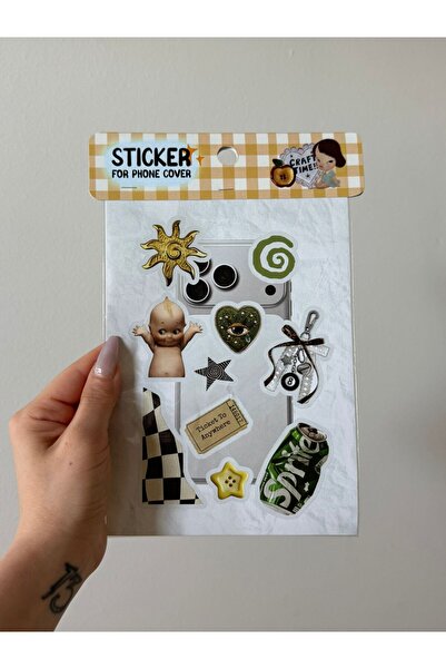 Planet Butik Ticket to Anywhere Phone Sticker