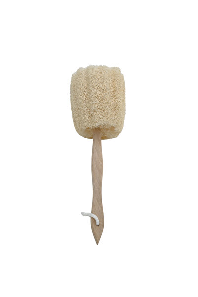 Anatolia Soap Wooden Handle Pumpkin Fiber Body Brush Back Brush Anti-Cellulit...