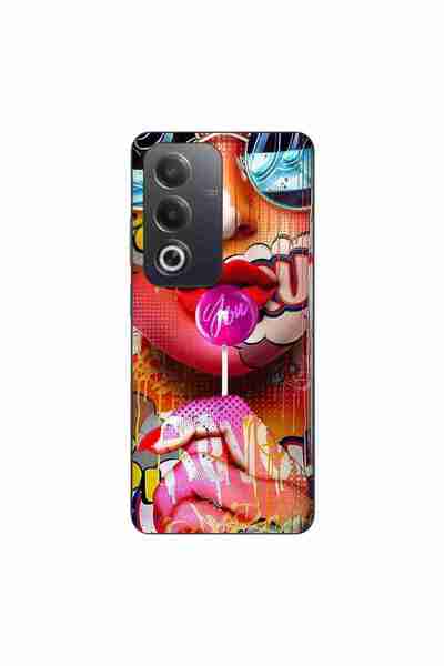 OEM Case compatible with Oppo A80 Silicone Gel Tpu Model Pop Art Lolipop