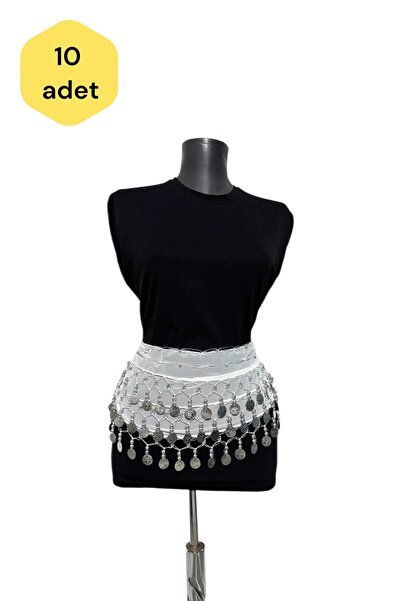 PAPATAY 3809 Women's Şakira Belt - Tasseled Beaded Oriental Belt - Dancer's B...