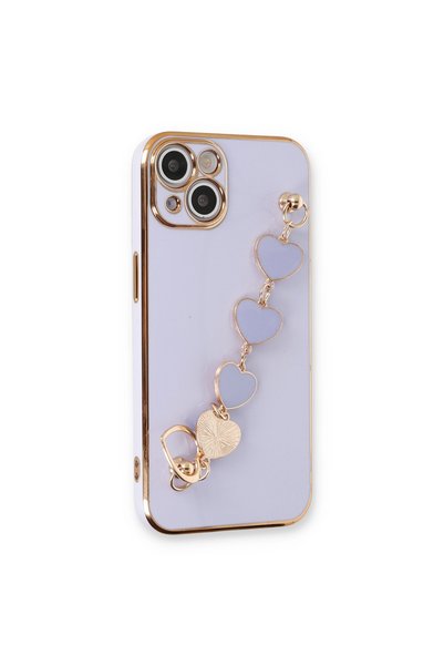 Generic Brand iPhone 14 Compatible Case Esila Silicone - Lilac