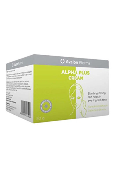 AVALON PHARMA ألفا بلس كريم تفتيح البشرة 50 جم - Alpha Plus Brightening Cream...