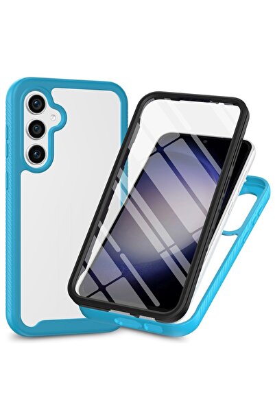 sscase 360 Degrees Coverage Σκληρή Θήκη Baby Blue (Samsung Galaxy A36 5G)