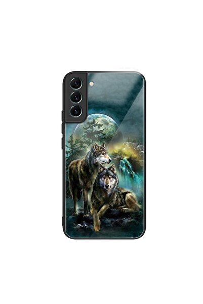 sscase Painted Θήκη Σιλικόνης με Τζάμι Wolves (Samsung Galaxy S24 5G)