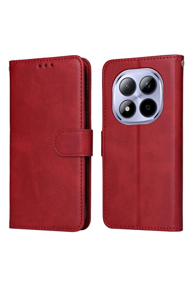 sscase Basic Θήκη Πορτοφόλι Red (Xiaomi Redmi Note 15 Pro 5G)